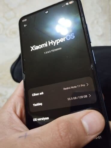 şabran telfon: Redmi note 11 sadə satılır 128 yaddaş tam zavod heç bir problemi — 5