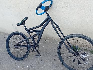 islenmis velosipedler: Unikal özəlləşdirilmiş velosiped – sükan yerinə avtomobil sükanı ilə — 4