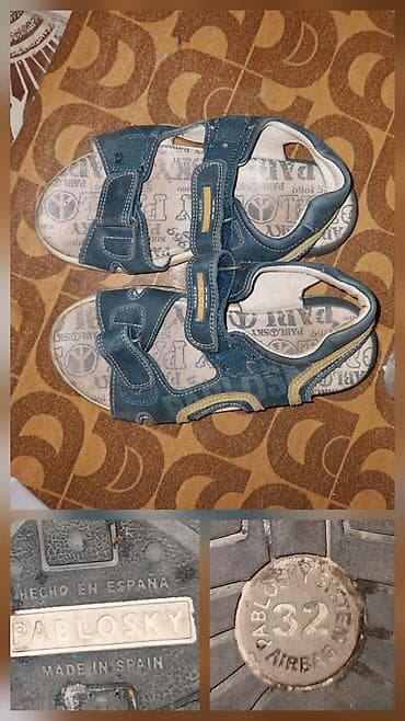 32 style: Rəng - Göy Basanojkalar, Pablosky, Ölçü: 32, Oğlan üçün — 3