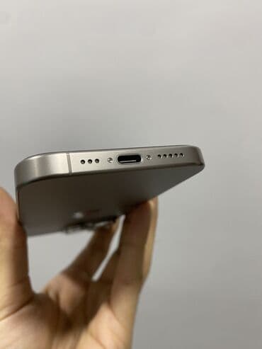 Video oyunlar və konsollar: IPhone 15 Pro, 128 GB, Natural Titanium, Face ID — 4