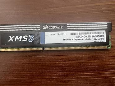 iphone xs max yeni: Operativ yaddaş (RAM) Corsair, 4 GB, 1600 Mhz, DDR3, PC üçün, İşlənmiş — 2