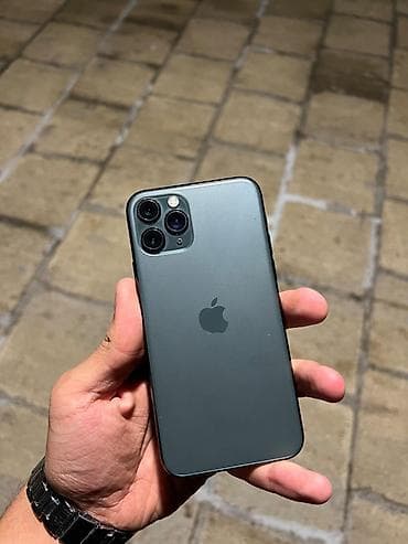 IPhone 11 Pro, 64 GB, Matte Midnight Green lalafo.az -da IPhone 11 Pro, 64 GB, Matte Midnight Green