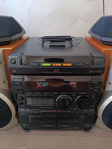 Sony MMC-G77 mini Hi‑Fi komponent sistemi Komplekt: - Mərkəzi blok