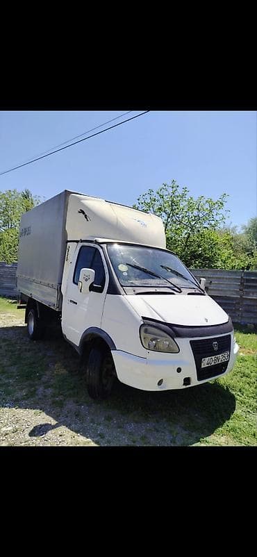 vaz 21 02: Qazel (GAZelle) tentli yük maşını - Rəng: ağ - Kuzov: tentli, hündür — 2