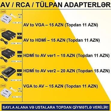 sazz internet sumqayit: Adapterlər/Keçidlər SAYLA ALANA VƏ USTALARA TOPDAN QİYMƏTLƏ VERİLİR! — 5