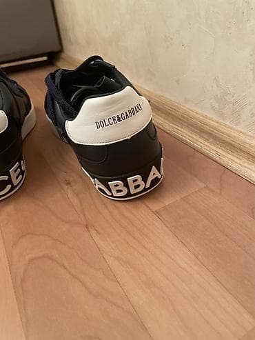 Səndəl və şəp-şüplər: Dolce & Gabbana kişi krossovkası - Model: Aşağı profilli, klassik — 3