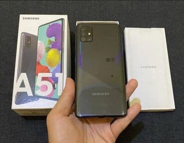 samsung galaxy a3 2016 qiymeti: Samsung Galaxy A51, rəng - Qara, İki sim kartlı — 2