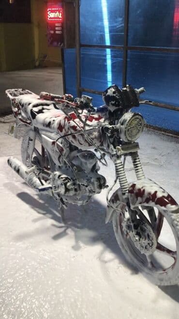 tir yuk masini satilir: Moped/motosiklet – “M50” seriyası, qırmızı rəngli Prablemsiz M50 Tufan — 4