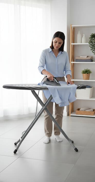 ütü masasi: Florida Plas ütü masası – CM-900 - Geniş və sabit ütüləmə səthi — 1