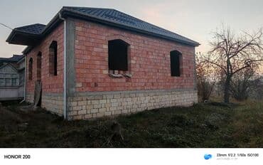 kiraye evler ucuz 2023: Satılır: yarımçıq tikili həyət evi - Divarlar: keramzit/kərpic — 13