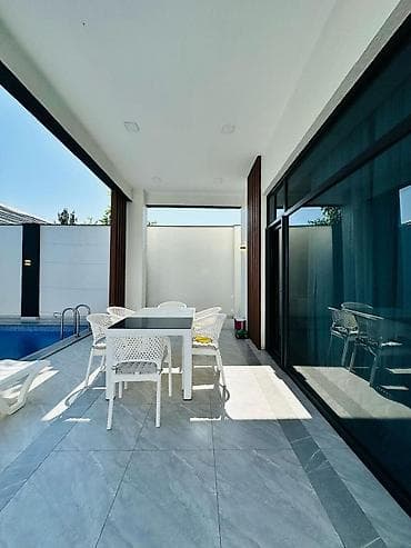 ev balaxani: Mərdəkanda yerləşən isti, hovuzlu bağ evimiz xidmətinizdədi,xidmətə — 4