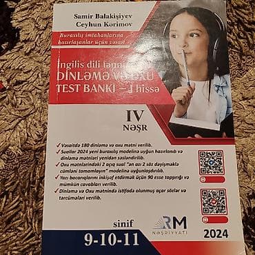 Məhsul: İngilis dili fənni üzrə “Dinləmə və Oxu Test Bankı – I hissə” — 1