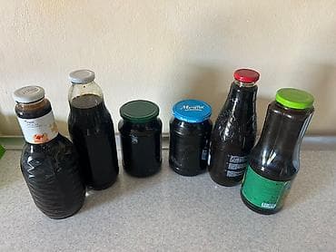 Bitki yağı: Məhsul: Ev üsulu hazırlanmış tünd rəngli şərbət/mürəbbə şirəsi — 2