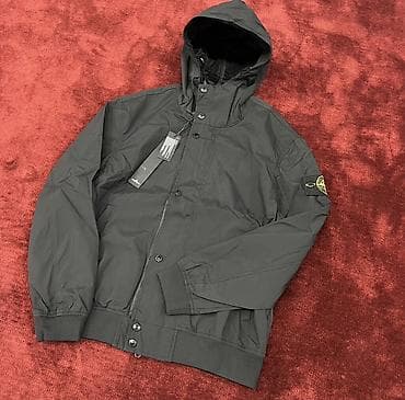 kurtka modelləri: Stone Island kapüşonlu kişi gödəkçəsi Стон Айленд - Model: Stone — 6