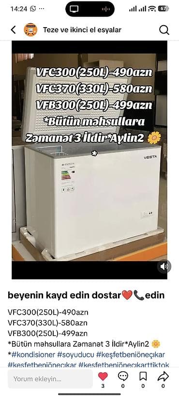 nar limitsiz internet 1 saat: Məhsul: VESTA markalı üfüqi dondurucu (sandıq tipli) Model və — 1