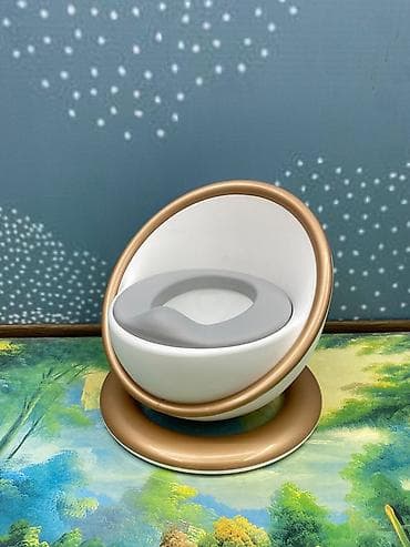 Uşaq üçün dairəvi bazalı təlim gecə qabı (potty) - Ergonomik dizayn — 3