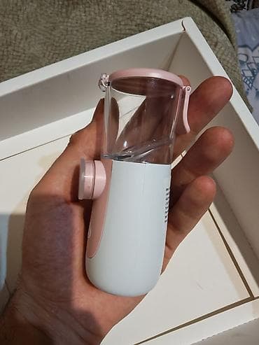 İnhalyator. daşınan mini portativ nebulayzer (mesh tipli)əlavə