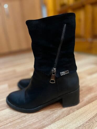 Qısaboğaz, Ölçü: 37, rəng - Qara, İşlənmiş