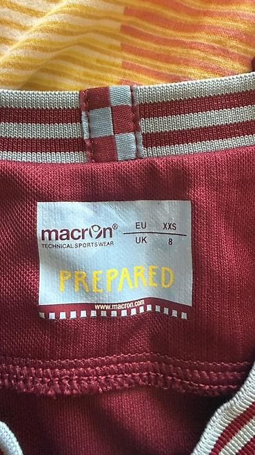Aston Villa futbol köynəyi – orijinal Macron “Technical Sportswear” — 3