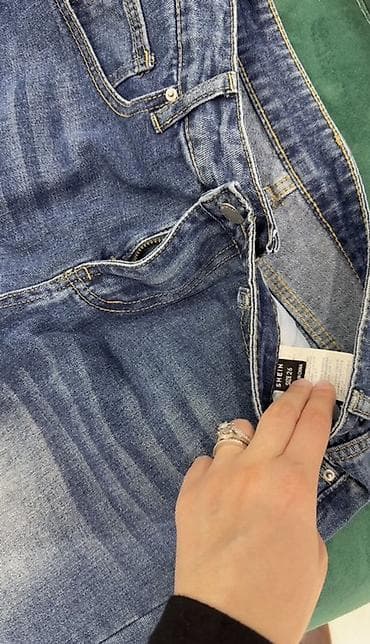 Alt paltarı: Məhsul: SHEIN qadın cins şalvarı Hec geyinilmeyib❗️❗️❗️ - Parça — 2