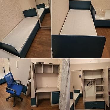 Uşaq otağı mebeli. 300azn. 2 ədəd təknəfərlik çarpayı (matraslar