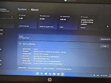 hp pavilion: HP ProBook noutbuku - Model: HP ProBook (iş üçün seriya) - Prosessor — 6