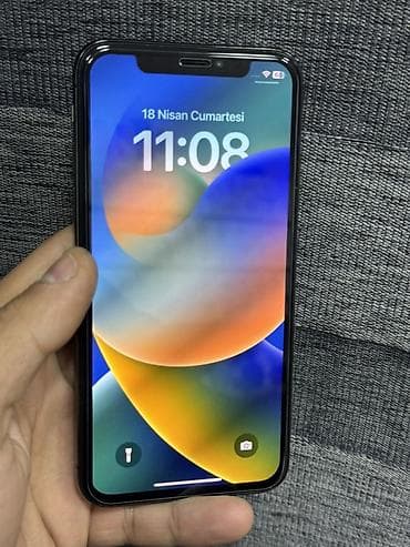x ayfon: IPhone X, Space Gray, Simsiz şarj — 2