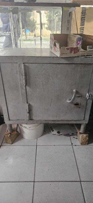 Moyka avadanlığı: Metal seyf dolab - Material: qalın metaldan hazırlanmış, möhkəm — 6