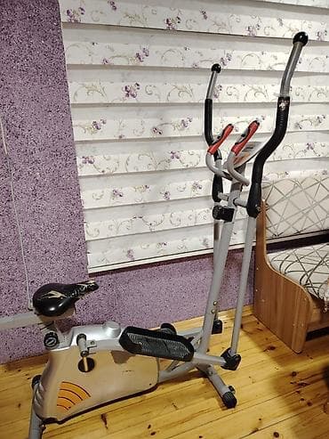 Musiqi alətləri: Elliptik velotrenajor (oturacaqla) - Üçün-birində dizayn: elliptik — 3