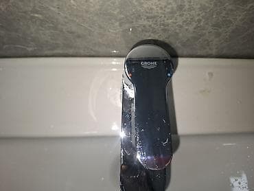 hamam şkaflari: Hamam üçün lavabo və dolab dəsti - İnteqrə edilmiş keramik/quartz — 4