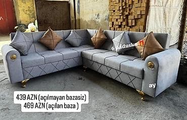 divan kafe: Künc divan, Qonaq otağı üçün, Parça, Bazasız, Açılmayan, Kitab — 1