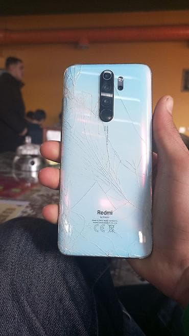 20 manata telfon: Redmi Note 8 Pro, 64 GB, rəng - Mavi, Qırıq — 3