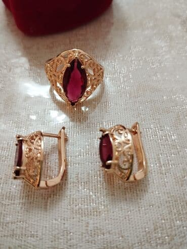 oyun kosolu: Fabrik istehsali, dest, qizil suyunan üzük, razmer 17
Sumqayit — 1