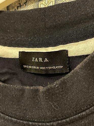 Şəxsi əşyalar: Futbolka, Zara, S, rəng - Qara — 2