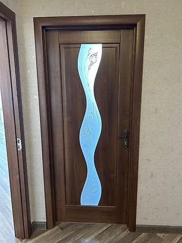 darvaza qapi: Qonaq otağı üçün İşlənmiş Otaq qapısı Zamok ilə, Zəmanətsiz, Ünvandan götürmə — 3