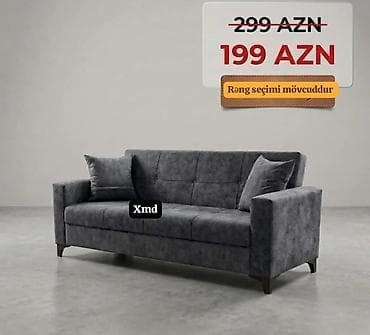 parca: Divan – komfortlu və funksional model - Üç nəfərlik, yastıqlı — 1