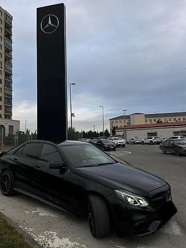 balaca traktor: Mercedes-Benz E-Class sedan – AMG paketli, qara rəngli, elegan və — 3