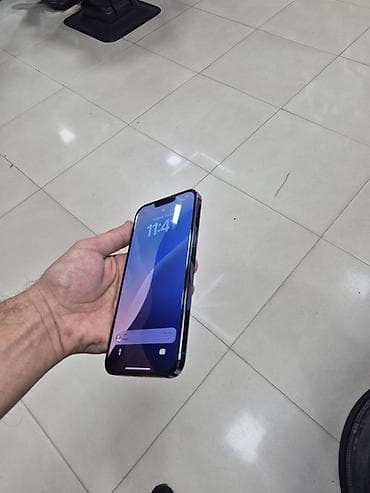 iphone 12 baki: IPhone 13 Pro Max, 128 GB, White Titanium, Barmaq izi, Face ID — 1