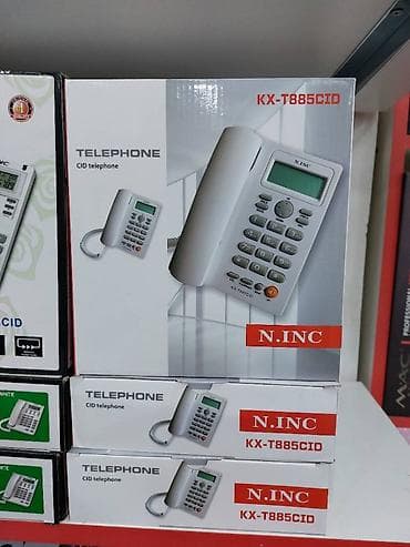 mini telfon: Stasionar telefon Simli, Yeni, Ödənişli çatdırılma, Pulsuz çatdırılma, Rayonlara çatdırılma — 1