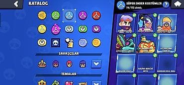 Sağlamlıq və gözəllik: İki hesab bir yerdə satılır Brawl stars və Clash Royale — 6