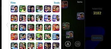 EFootball oyunu üçün güclü hesab/komanda satılır. Xüsusiyyətlər: - — 2