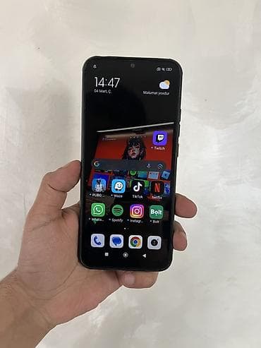 xiaomi note 10: Redmi 10C, 64 GB, rəng - Qara, Barmaq izi — 5