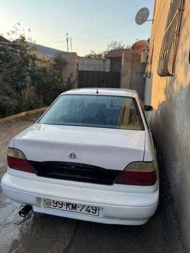 maşın satışı bmw: Daewoo Nexia, ağ rəngli sedan. Xarici:heç bir prablemi yoxdur real — 9