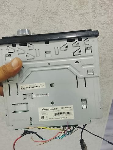 iphone aux kabel: Pioneer DEH-X8650BT avtomobil maqnitofonu idealdi tep tezedr cuzi — 2