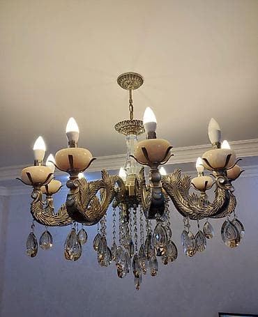 Çılçıraq, 10 və daha çox lampa, Metal lalafo.az -da Çılçıraq, 10 və daha çox lampa, Metal