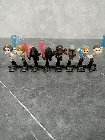 Elektrik nəqliyyatı: Kolleksiya fiqurları dəsti - Mövzu: Ulduz Müharibələri (Star Wars) və — 1