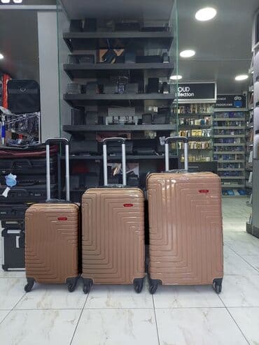 yol cantası: Polikarbonatdan hazirlanib. S-120m. M-160m. L-200m Camadan — 1