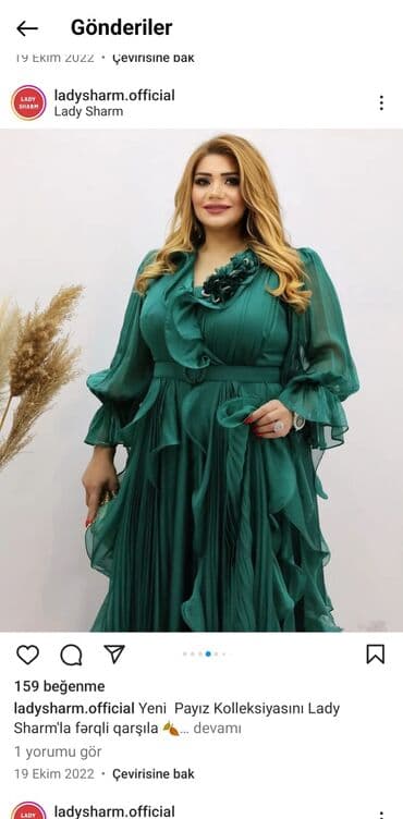 ikinci el don: Ziyafət donu,Lady sharmdan alınıb,bir dəfə geyilib42razmerdir — 8