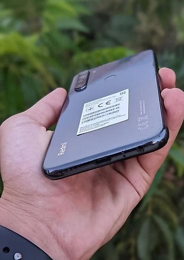 010 nomreler: Redmi Note 8T, 64 GB, rəng - Qara, Barmaq izi, İki sim kartlı — 1