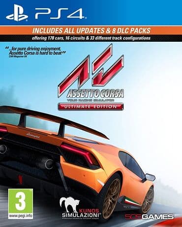 ps plus extra: Ps4 üçün assetto corsa ultimate edition oyun diski. Tam yeni, original — 1